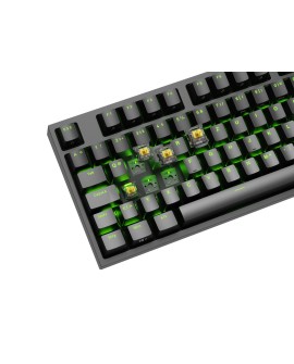 GENESIS Thor 404 TKL klawiatura Gaming USB QWERTZ Niemiecki Czarny
