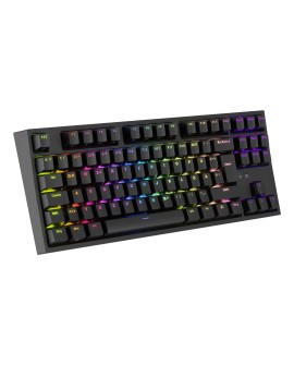 GENESIS Thor 404 TKL klawiatura Gaming USB QWERTZ Niemiecki Czarny