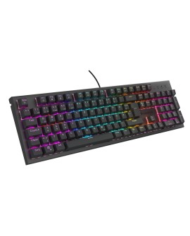 GENESIS NKG-2179 klawiatura Gaming USB QWERTZ Niemiecki Czarny