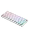 SAVIO KLAWIATURA MECHANICZNA BEZPRZEWODOWA PHENIX WHITE GATERON RED PRO ABS
