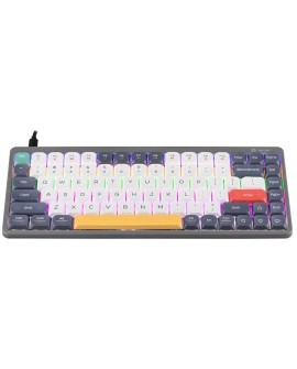 TRACER KLAWIATURA FINA 84 GREY OUTEMU RED SWITCH