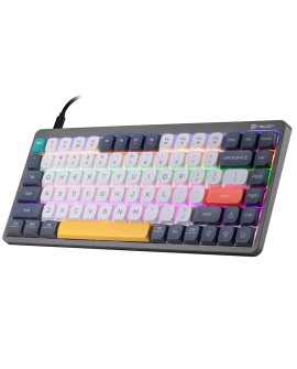 TRACER KLAWIATURA FINA 84 GREY OUTEMU RED SWITCH