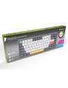 TRACER KLAWIATURA FINA 84 GREY OUTEMU RED SWITCH