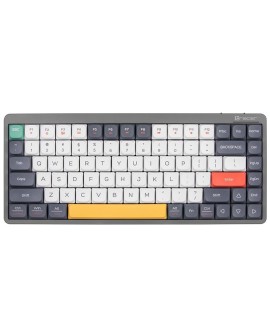 TRACER KLAWIATURA FINA 84 GREY OUTEMU RED SWITCH