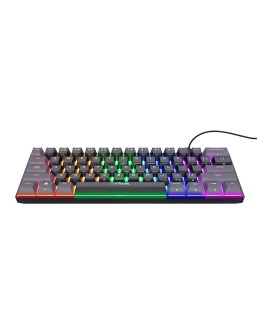 Klawiatura gamingowa TRUST GXT867 Acira Black