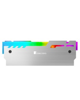 Jonsbo NC-3 ARGB Moduł pamięci Radiator Srebrny