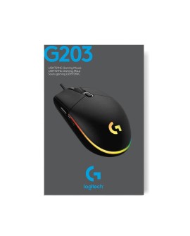 Logitech Mysz G203 Lightsync