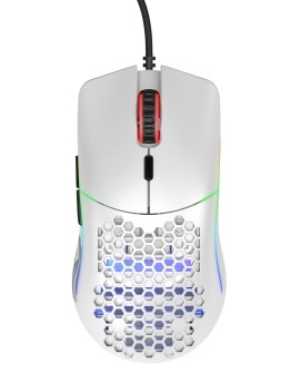 GLORIOUS MYSZ PC RACE MODEL O- GAMING WHITE MATOWA