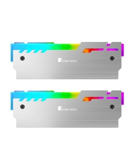 Jonsbo NC-3 ARGB Moduł pamięci Radiator Srebrny