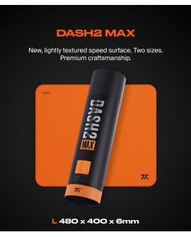 Podkładka pod mysz dla graczy Fnatic DASH2 MAX - rozmiar L