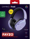 Słuchawki gamingowe Trust GXT 491P FAYZO WIRELESS Purple