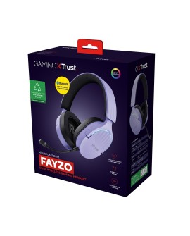 Słuchawki gamingowe Trust GXT 491P FAYZO WIRELESS Purple