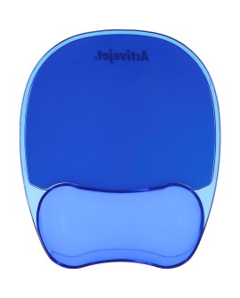 Activejet podkładka pod mysz żelowa niebieska