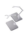ACTION BASE 6 CLEAR COLOR MIRROR STICKERS SET