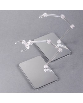 ACTION BASE 6 CLEAR COLOR MIRROR STICKERS SET