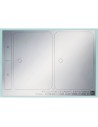ACTION BASE 6 CLEAR COLOR MIRROR STICKERS SET