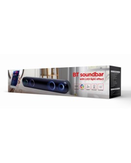 GEMBIRD GŁOŚNIK SOUNDBAR 2X 5W BLUETOOTH CZARNY
