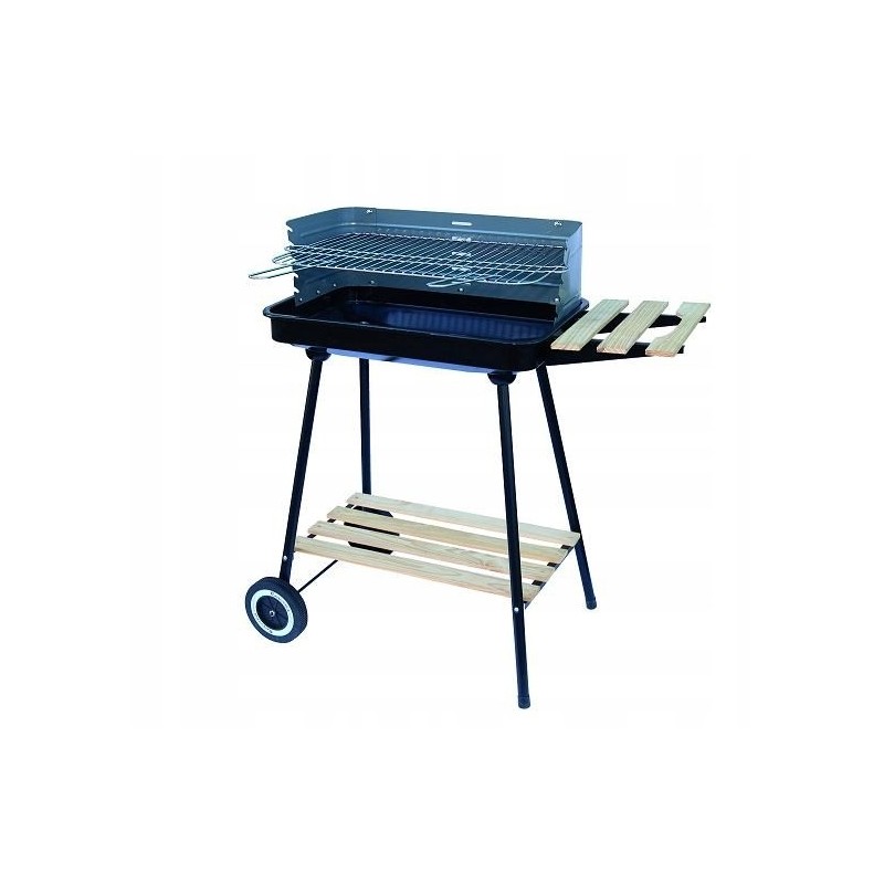 MASTER GRILL PROSTOKĄTNY Z BOCZNĄ PÓŁKĄ MG905