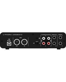 Behringer UMC204HD - Interfejs audio USB