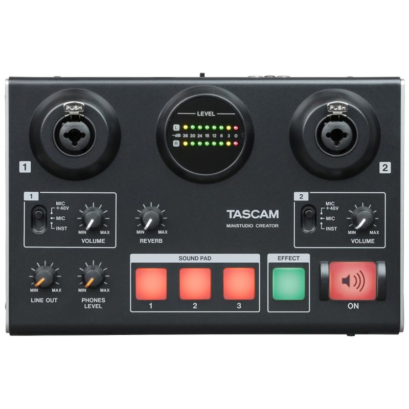 Tascam US-42B - MiniStudio-Series "Creator" - Interfejs audio USB