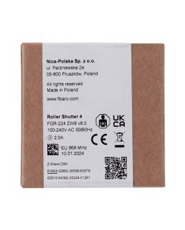 Sterownik Rolet Fibaro FGR-224 (następca FGR-223)