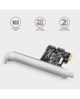 Axagon PCES-SJ2 adapter Wewnętrzny SATA