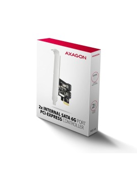 Axagon PCES-SJ2 adapter Wewnętrzny SATA