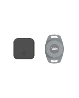 Yale Inteligentny sterownik do garażu 1x Smart Opener , 1x Door Position Sensor, 1x Magnes, 2x Dodatkowy kabel, 2x Taśma