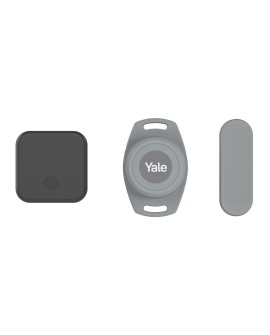 Yale Inteligentny sterownik do bram 1x Smart Opener , 1x Door Position Sensor, 2x Dodatkowy kabel, 2x Taśma instalacyjna