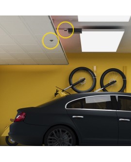 Yale Inteligentny sterownik do bram 1x Smart Opener , 1x Door Position Sensor, 2x Dodatkowy kabel, 2x Taśma instalacyjna