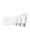 Philips Hue W Starter Kit 9,5W A60 E27 3szt, mostek, przełącznik Philips Hue Hue W Starter Kit 9,5W A60 E27, 3szt., mostek,