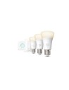 Philips Hue W Starter Kit 9,5W A60 E27 3szt, mostek, przełącznik Philips Hue Hue W Starter Kit 9,5W A60 E27, 3szt., mostek,