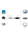 Adapter GEMBIRD A-MDPM-HDMIF-02 (Mini DisplayPort M - HDMI F 0,15m kolor czarny)
