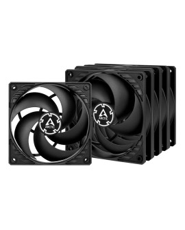 WENTYLATOR ARCTIC P12 value Pack (black/black) 120mm Pack of 5pcs