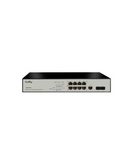 Switch CUDY GS2008PS2 8-Port Gigabit L2 Managed PoE+ 120W 2xSFP