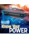 INTELLINET SWITCH GIGABIT 24X RJ45 POE+, 2X SFP, W