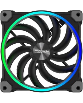 Alpenföhn Wing Boost 3 ARGB Obudowa komputera Wentylator 14 cm Czarny