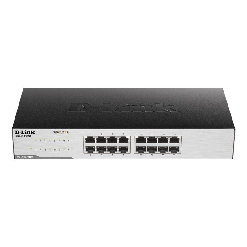 Switch D-Link GO-SW-16G/E (16x 10/100/1000Mbps)