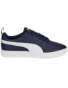 Buty dla dzieci Puma Rickie Jr granatowe 384311 07 37