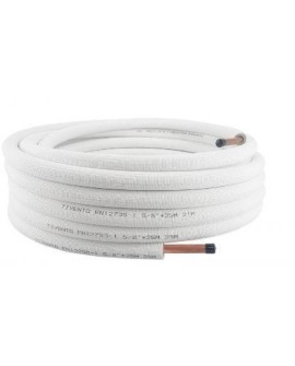 Rura Miedziana w otulinie 3/8 krąg 25 m Tivento Flex