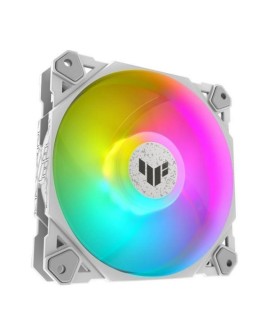 ASUS TUF GAMING TF120 ARGB WHITE EDITION Obudowa komputera Chłodnica powietrza 12 cm Biały 1 szt.