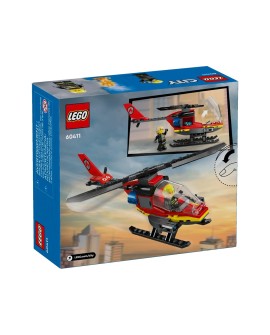 LEGO City 60411 Strażacki helikopter ratunkowy