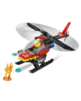 LEGO City 60411 Strażacki helikopter ratunkowy
