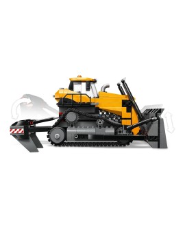 LEGO CITY 60466 BIG VEHICLES YELLOW BULLDOZER WITH FRONT LOADER