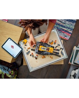 LEGO CITY 60466 BIG VEHICLES YELLOW BULLDOZER WITH FRONT LOADER