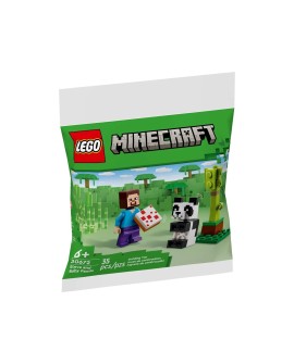 LEGO Minecraft 30672 Steve i mała panda