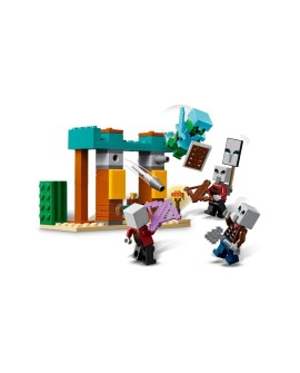 LEGO MINECRAFT 21267 Pustynny patrol złosadników