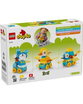 LEGO DUPLO 3IN1 10448 ANIMALS ON WHEELS