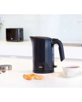 Braun WK 3000 BK czajnik elektryczny 1 l Czarny 2200 W