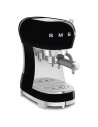 Ekspres do kawy Smeg z kolbą 50's Style Black ECF02BLEU